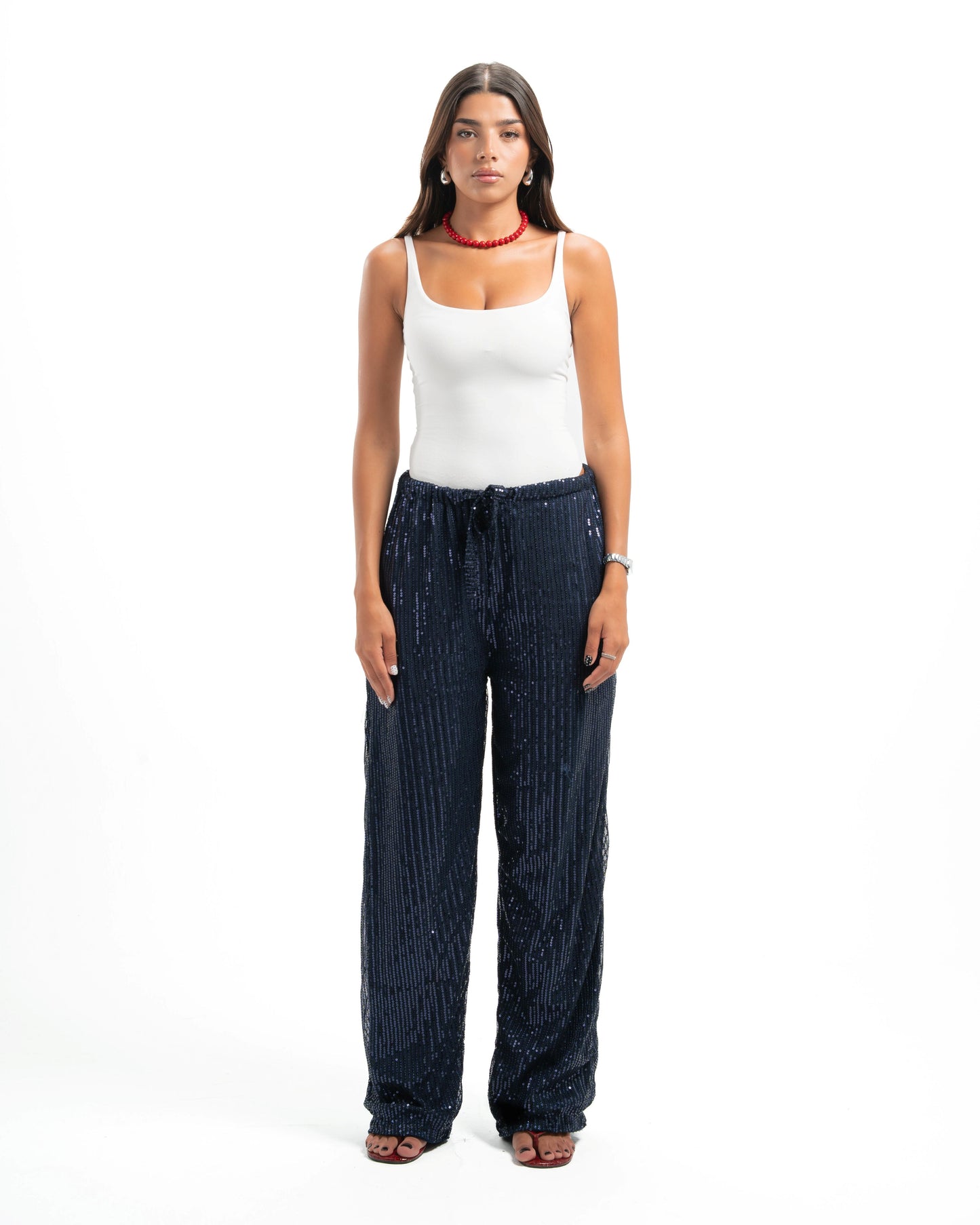 Navy Party Pants
