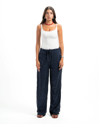Navy Party Pants