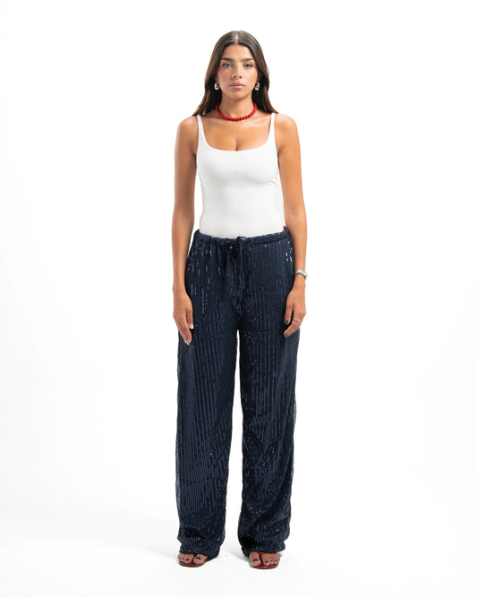 Navy Party Pants
