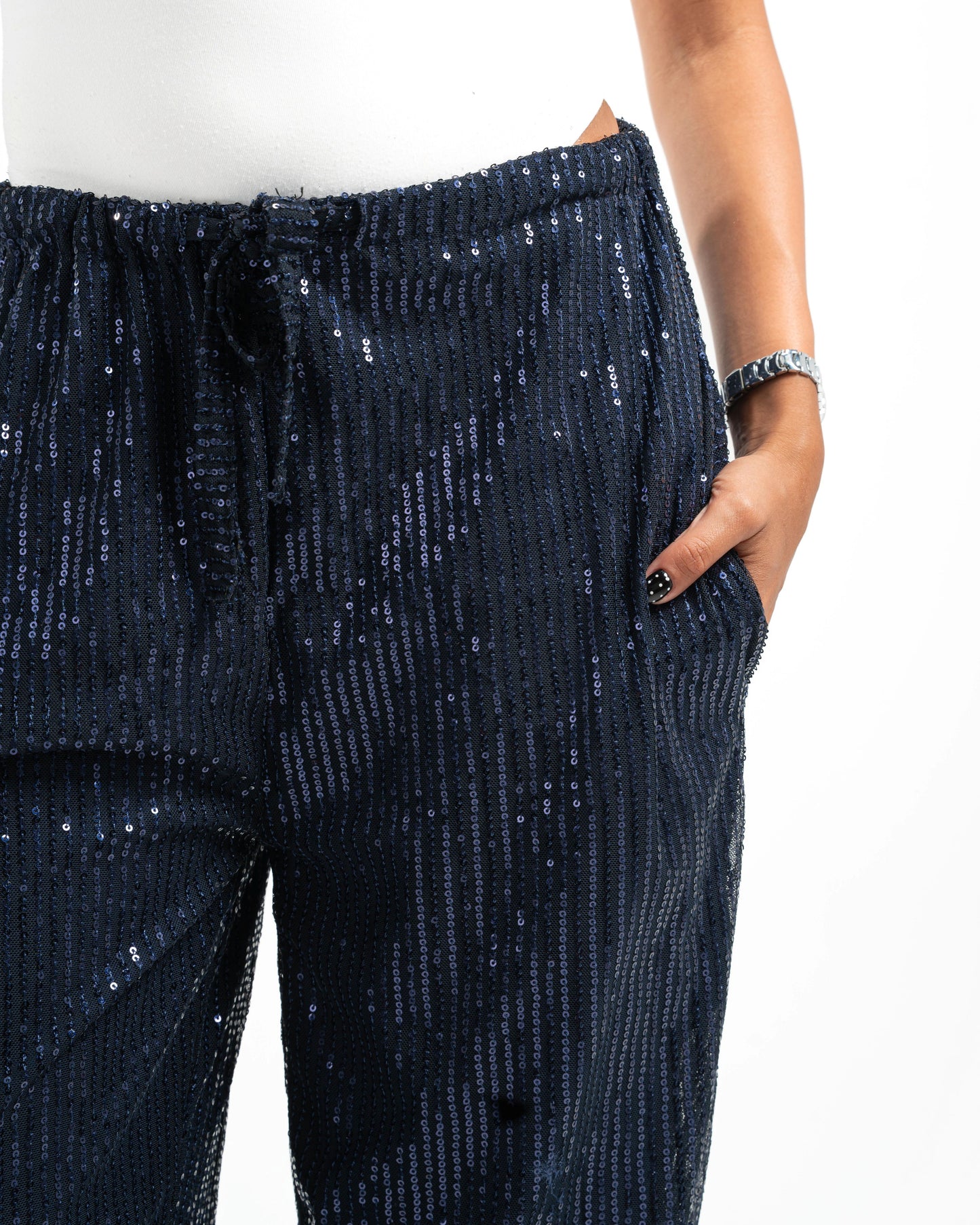 Navy Party Pants