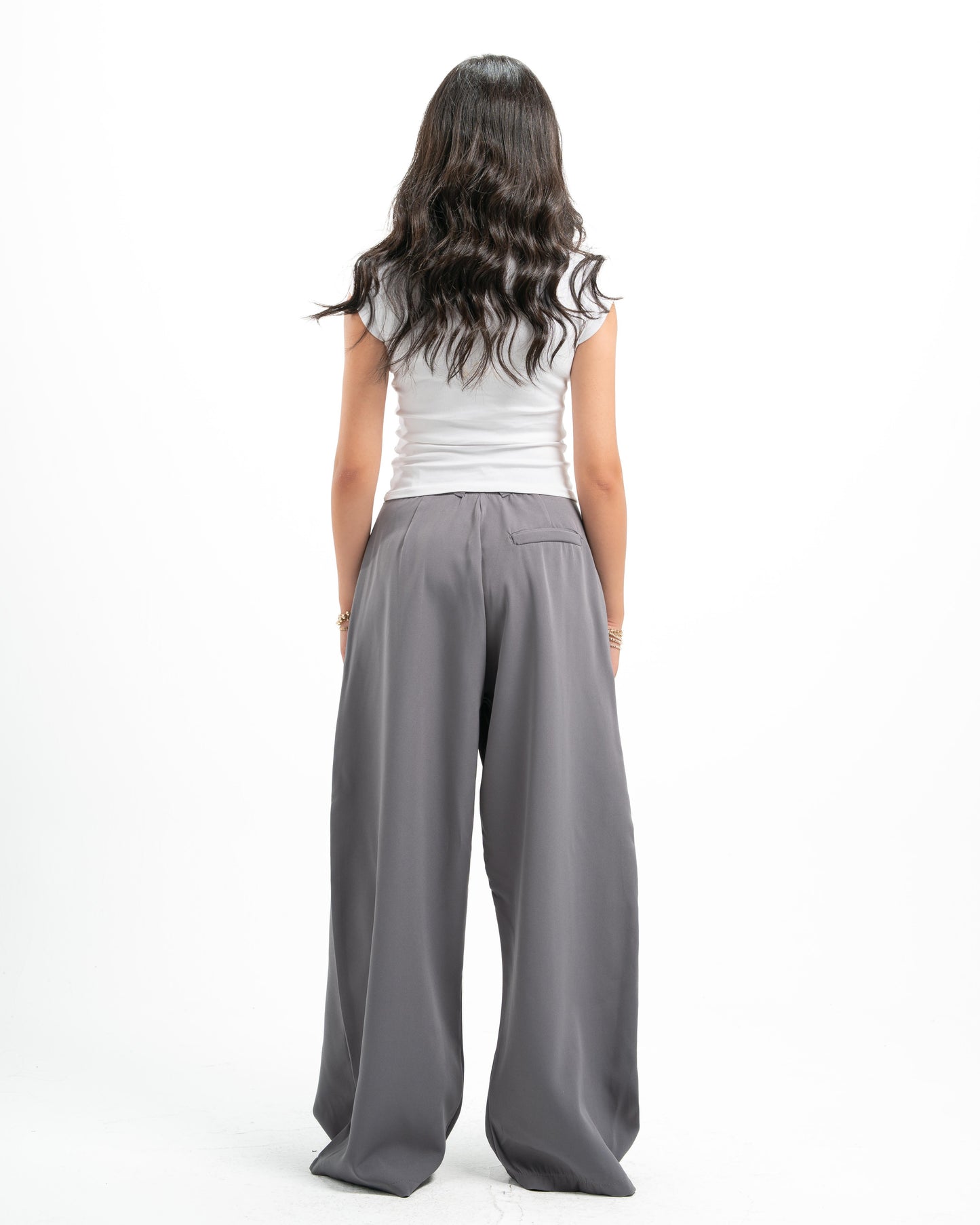 Cool Grey Tailored Pants