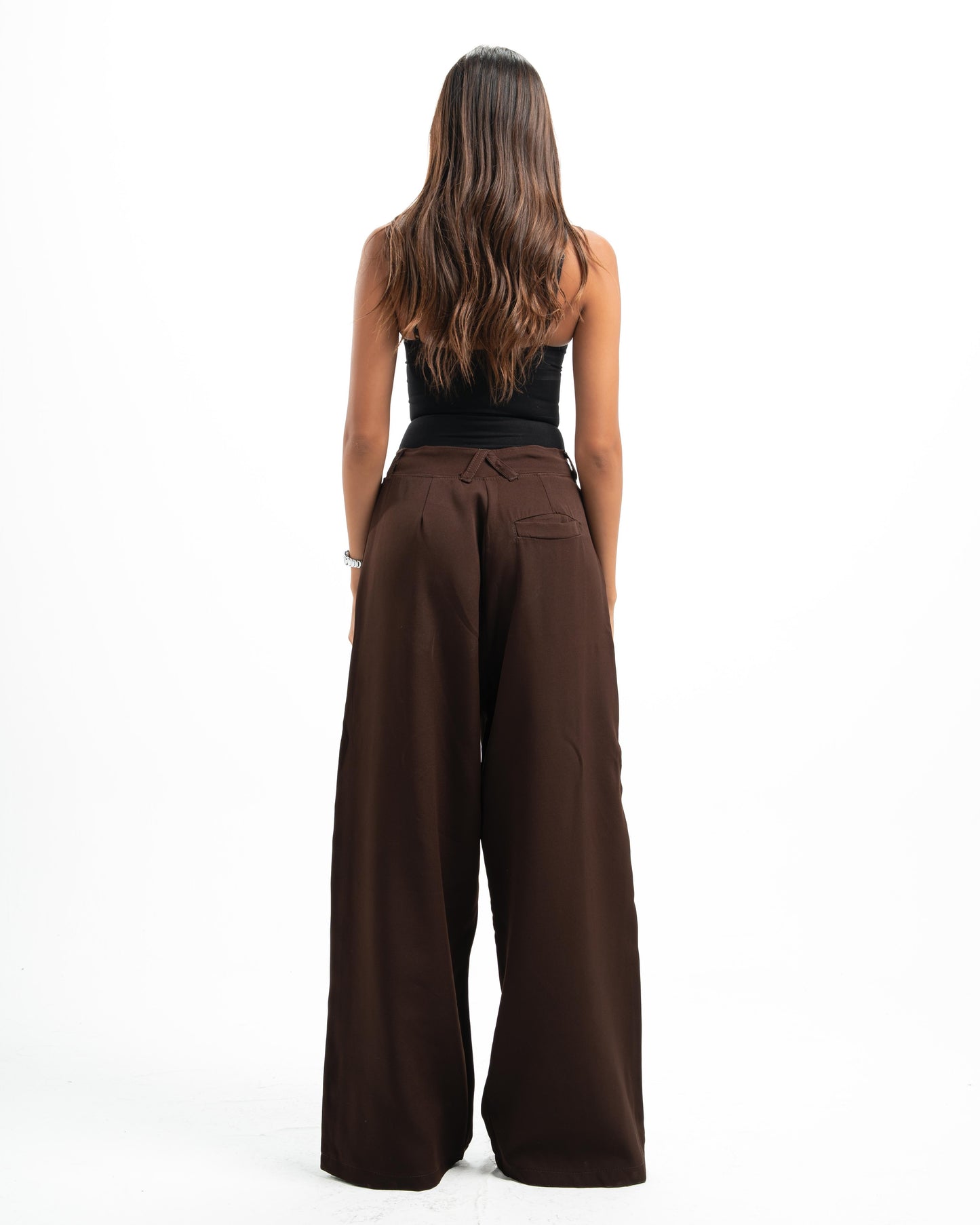 Brown Tailored Pants