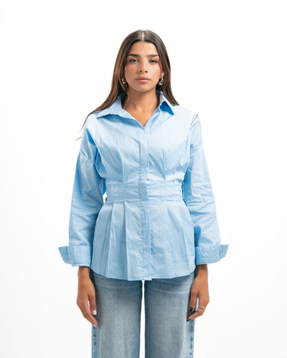 The Baby Blue Sculpt Shirt