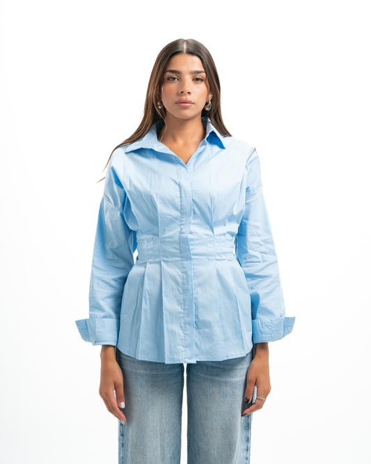 The Baby Blue Sculpt Shirt