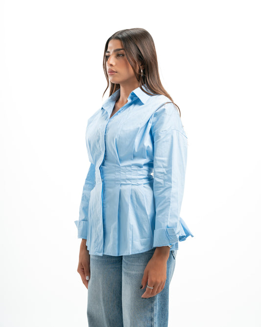 The Baby Blue Sculpt Shirt