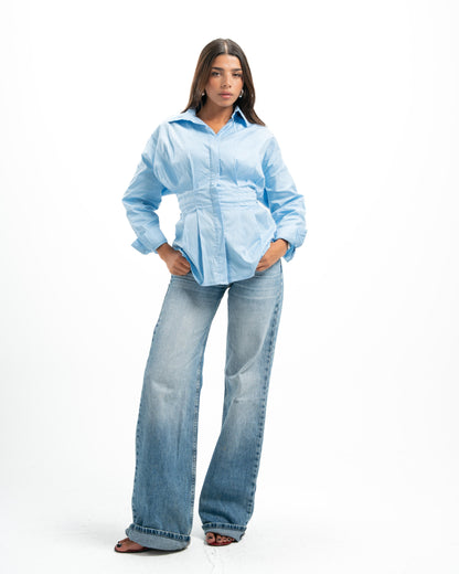 The Baby Blue Sculpt Shirt