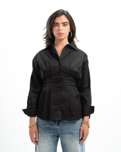 The Black Sculpt Shirt
