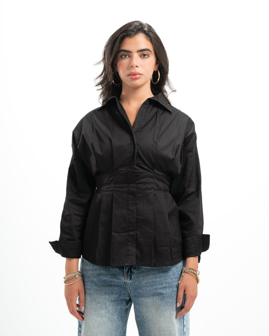 The Black Sculpt Shirt