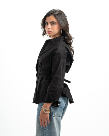 The Black Sculpt Shirt