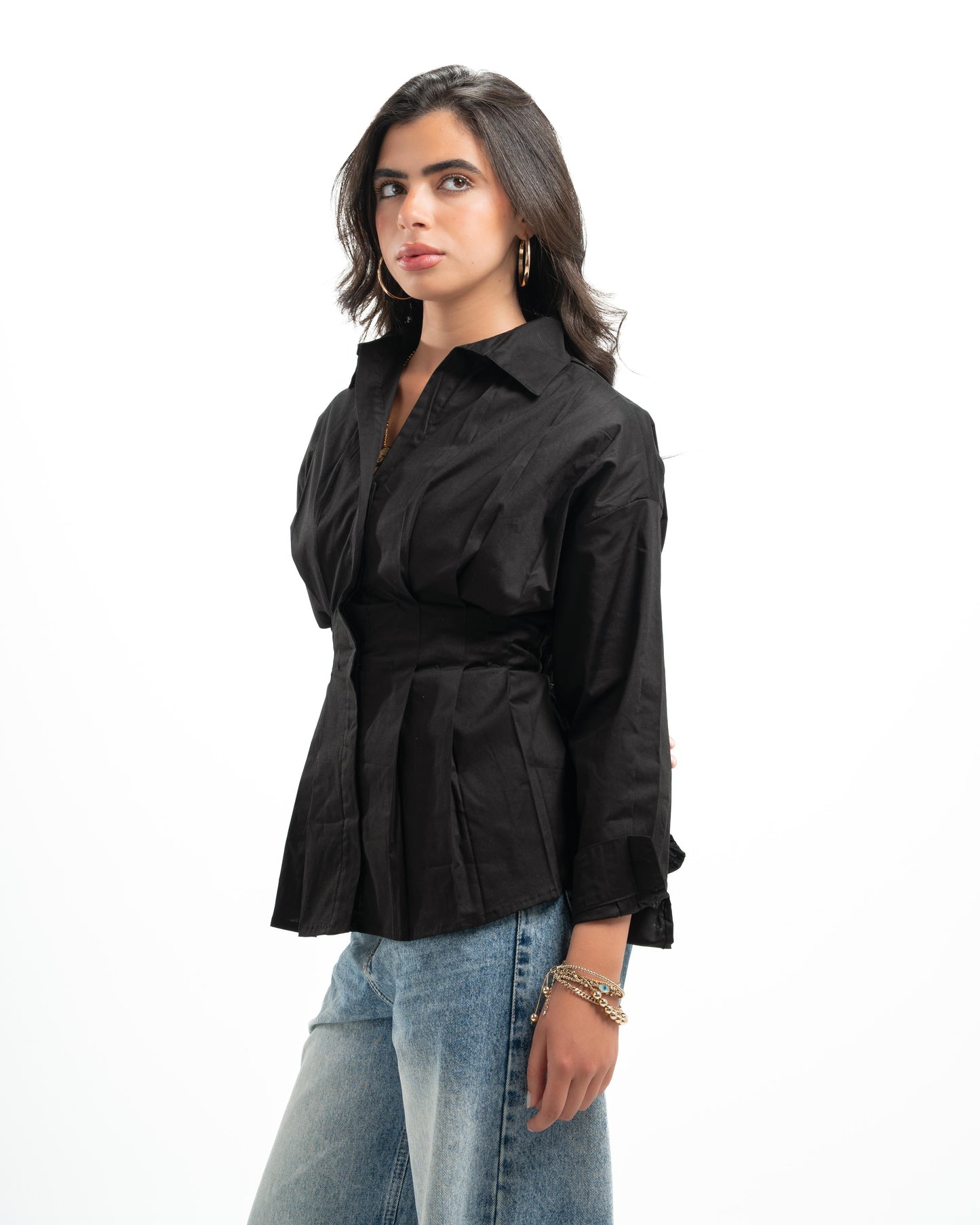 The Black Sculpt Shirt