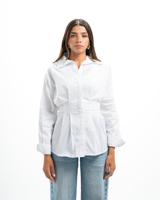 The Sculpt White Shirt