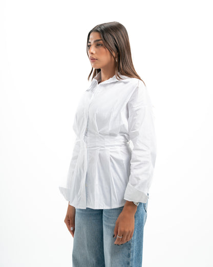 The Sculpt White Shirt