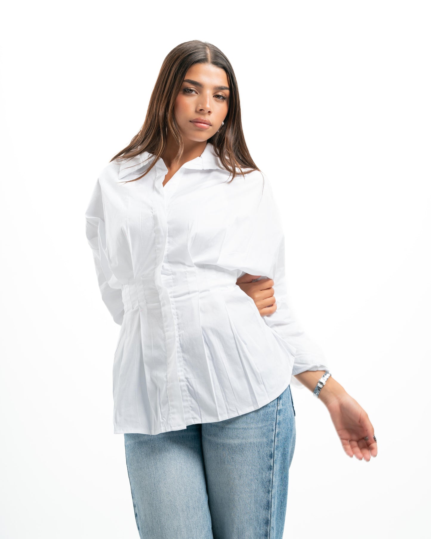 The Sculpt White Shirt