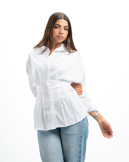 The Sculpt White Shirt