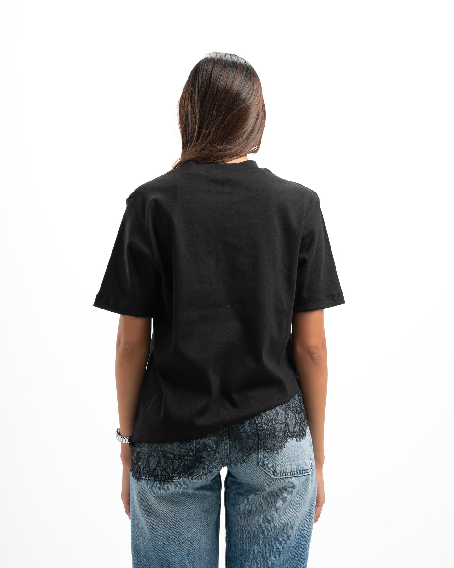 Black Lace Tee