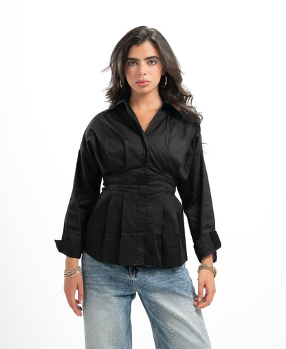 The Black Sculpt Shirt