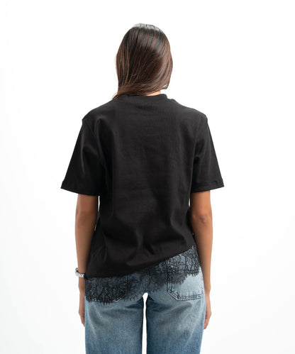 Black Lace Tee